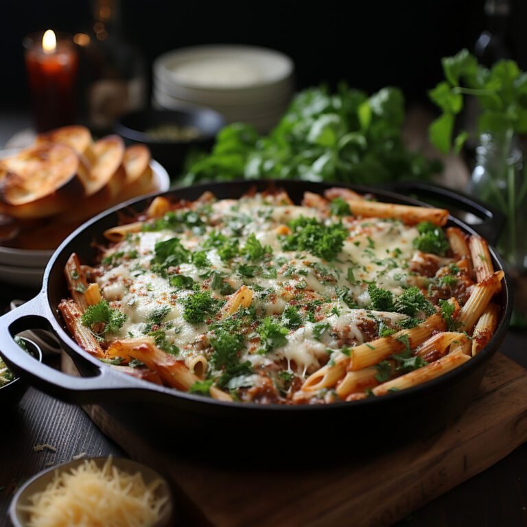 Baked Ziti with Three Cheeses: The Perfect Comfort Food