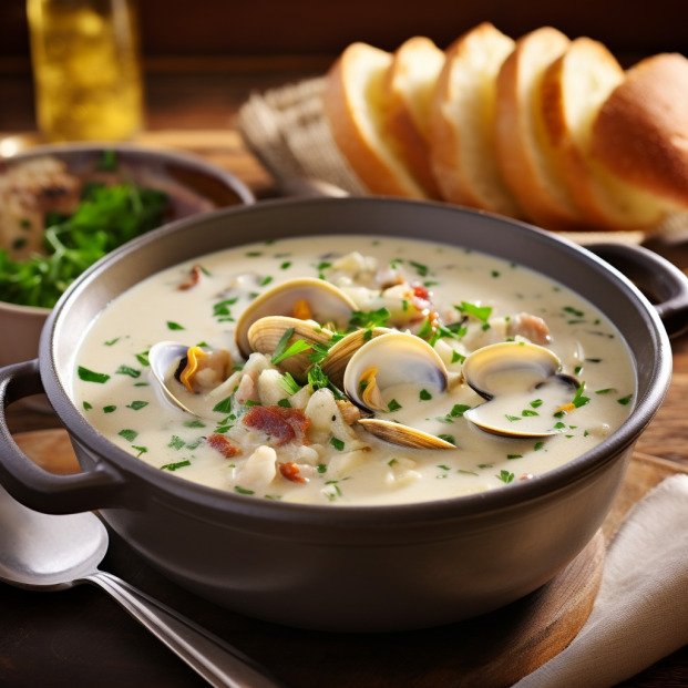 The Ultimate Clam Chowder: A Delightful Seafood Delicacy!
