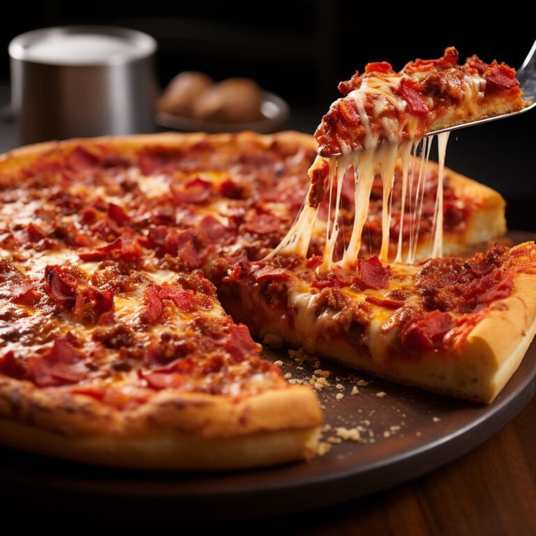 Discover the Irresistible Delight of Chicago-Style Pizza!