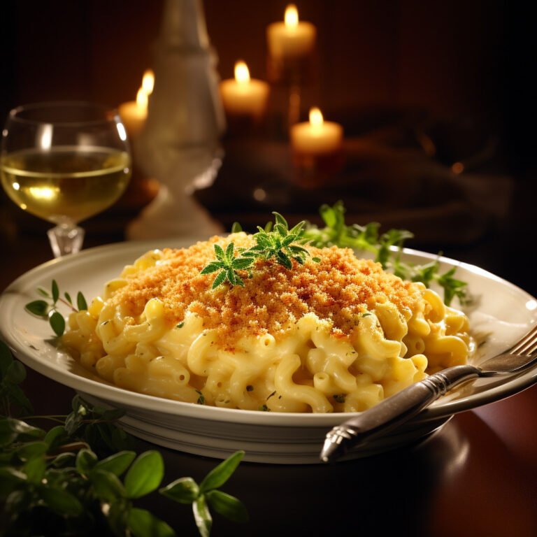 The perfect solo delight: Mac and Cheese for one!