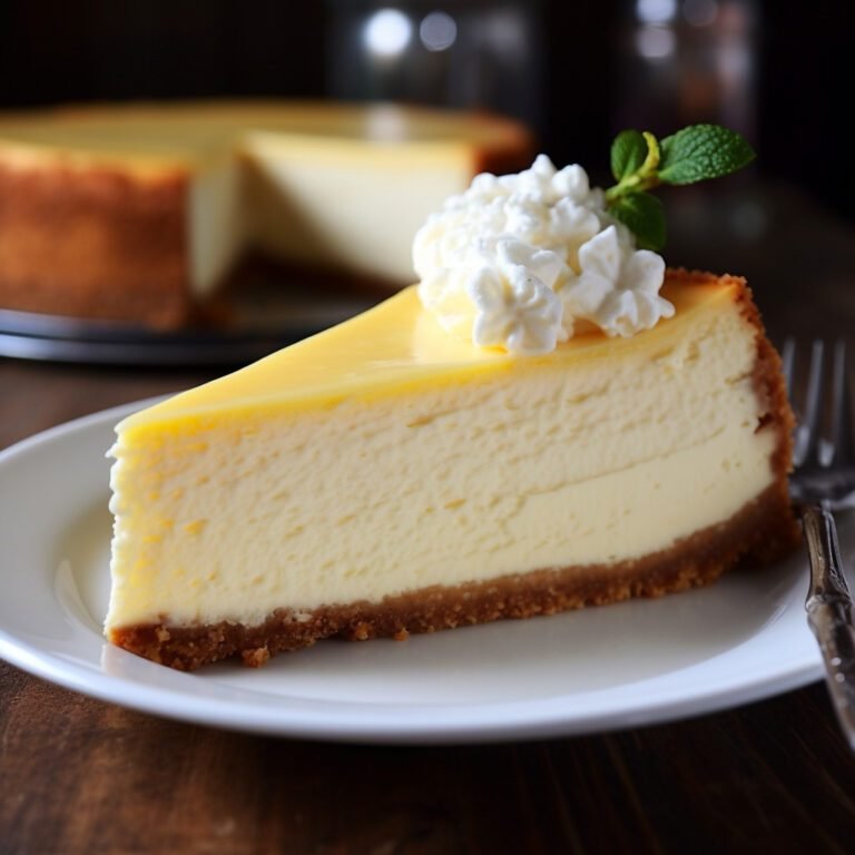 The Irresistible Delight: New York Cheesecake!