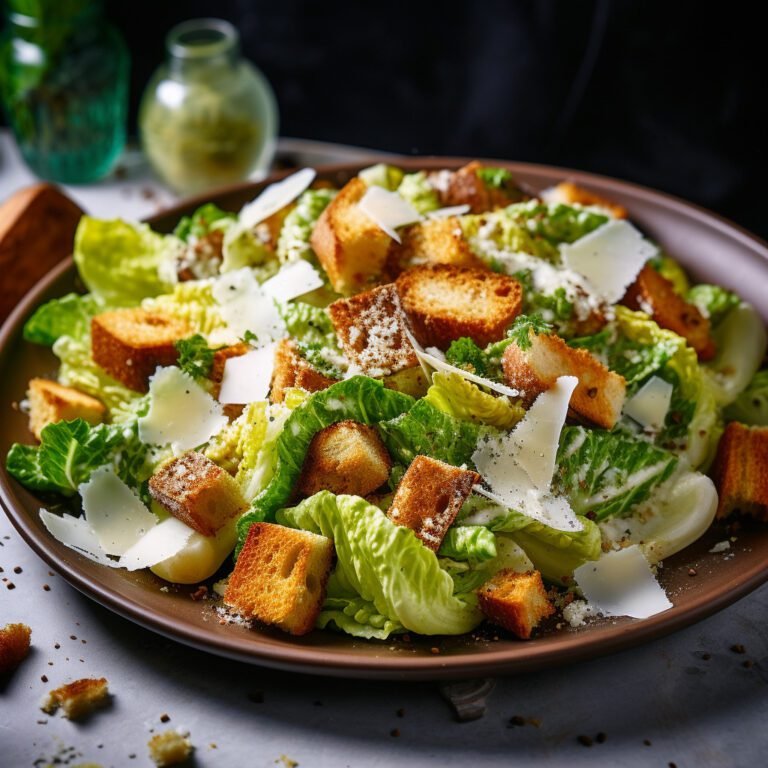 The Ultimate Caesar Salad: A Deliciously Cheerful Delight!
