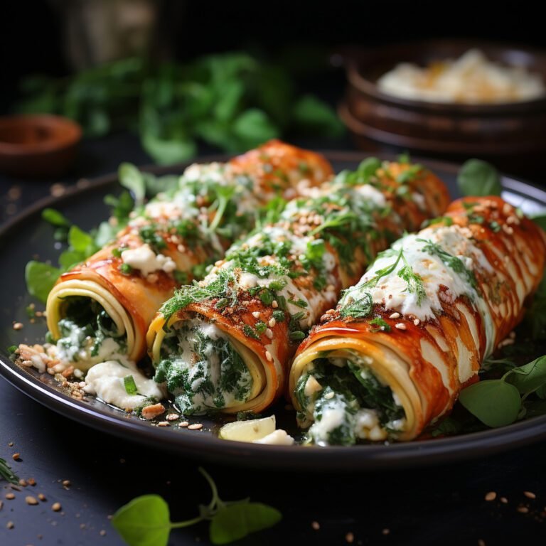 Cannelloni with Spinach and Ricotta