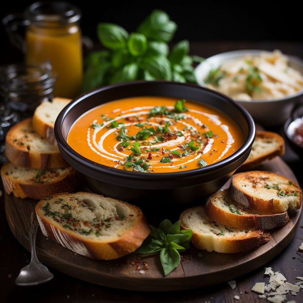 Creamy Tomato Basil Soup Recipe - Spice Storyteller