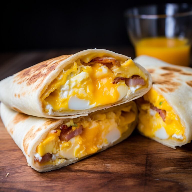 Egg and Cheese Breakfast Wrap