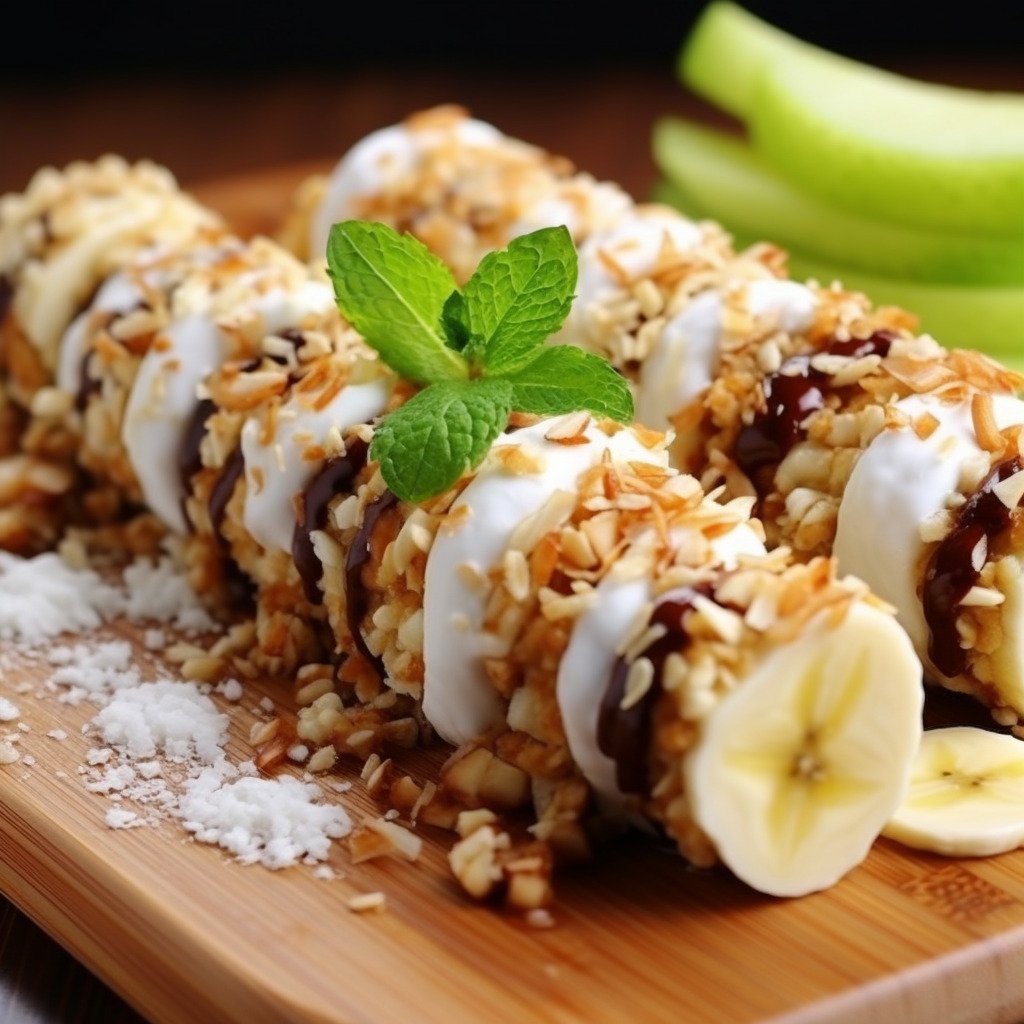 Sweet banana Sushi