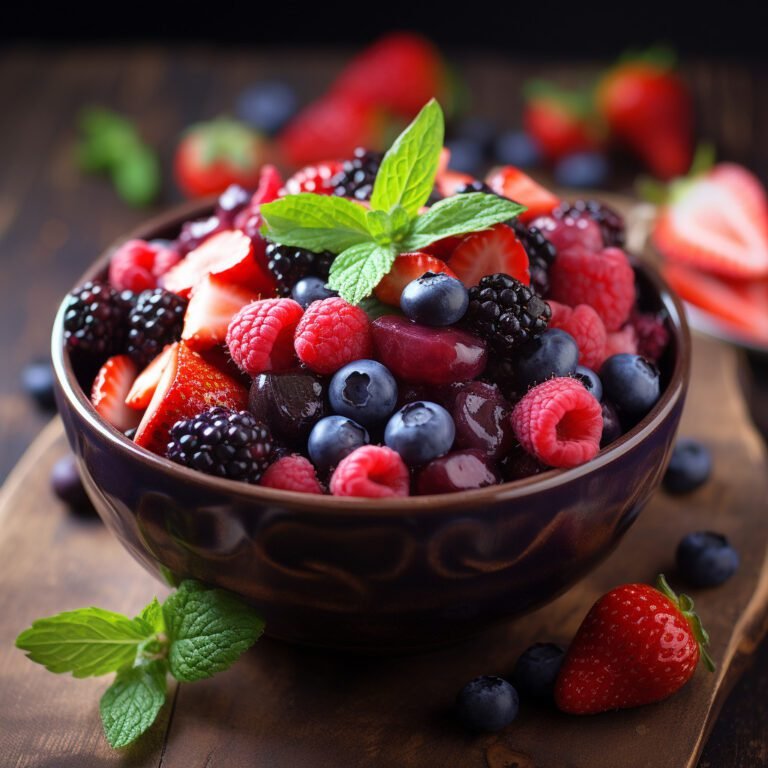A Berry Good Fruit Salad Recipe