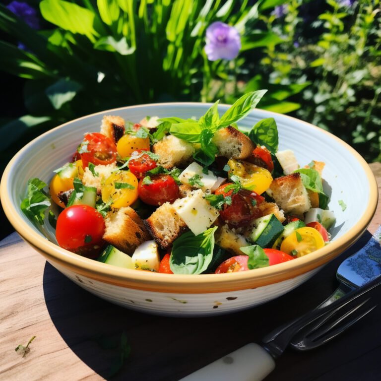 A Panzanella Salad Recipe for a Summery Lunch
