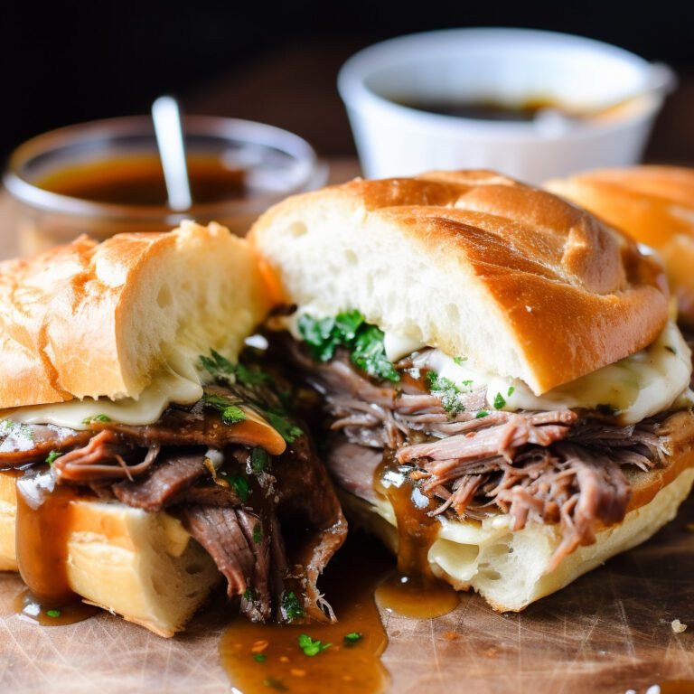 A Perfect French Dip Sandwich
