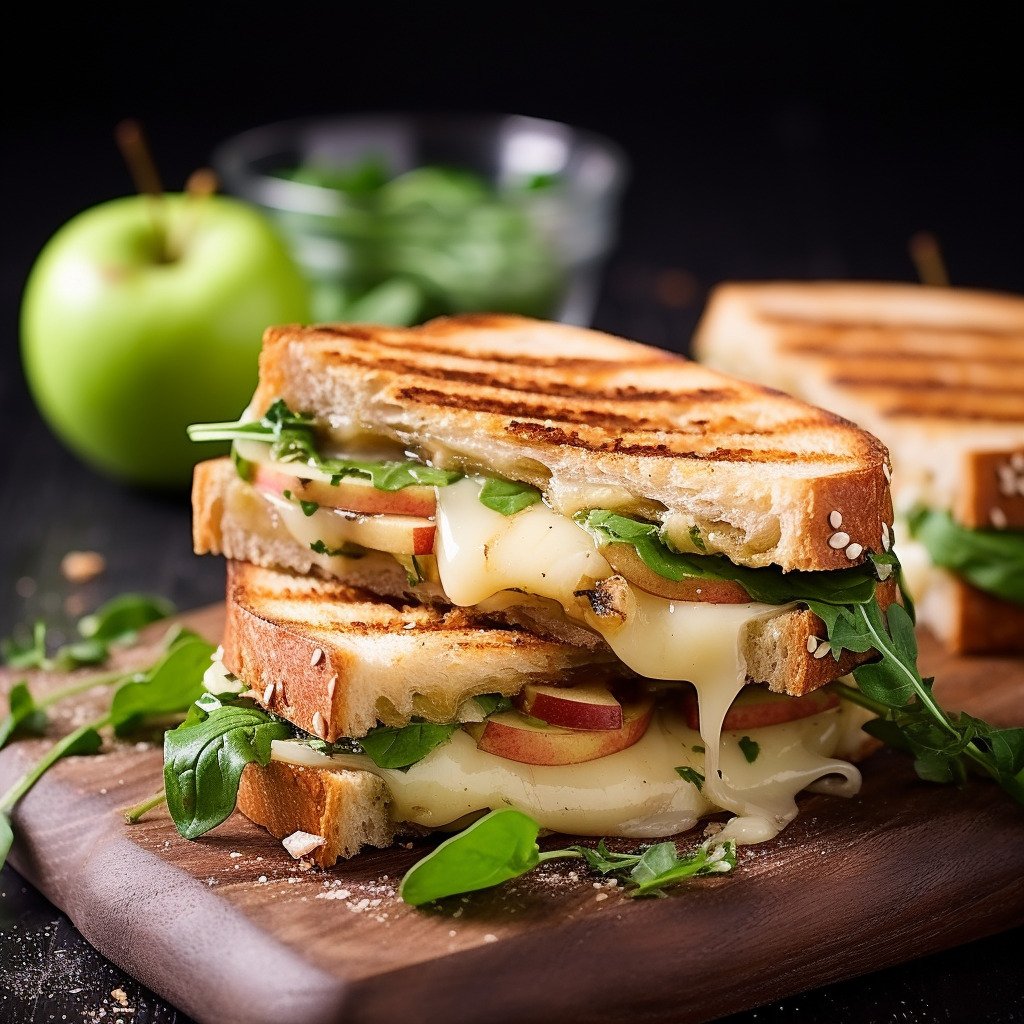 Apple Brie Panini Sandwich Recipe