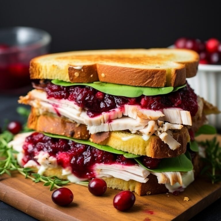 Best Turkey Cranberry Sandwich Recipe