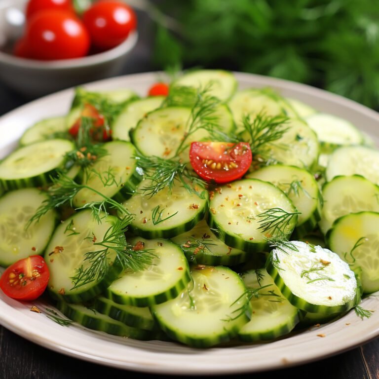 Cucumber Salad Recipe: A Fresh and Refreshing Summer Dish