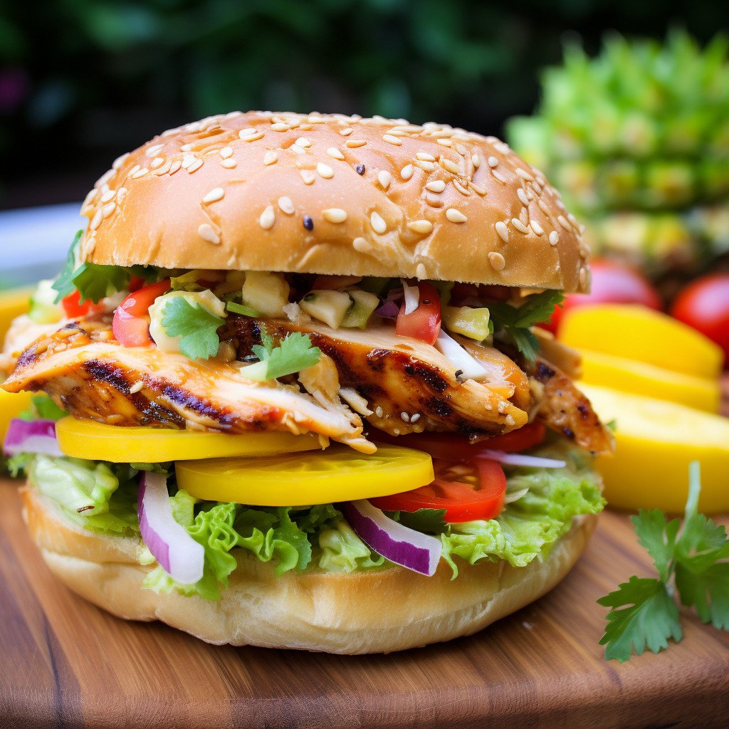 Hawaiian Chicken Sandwich Recipe