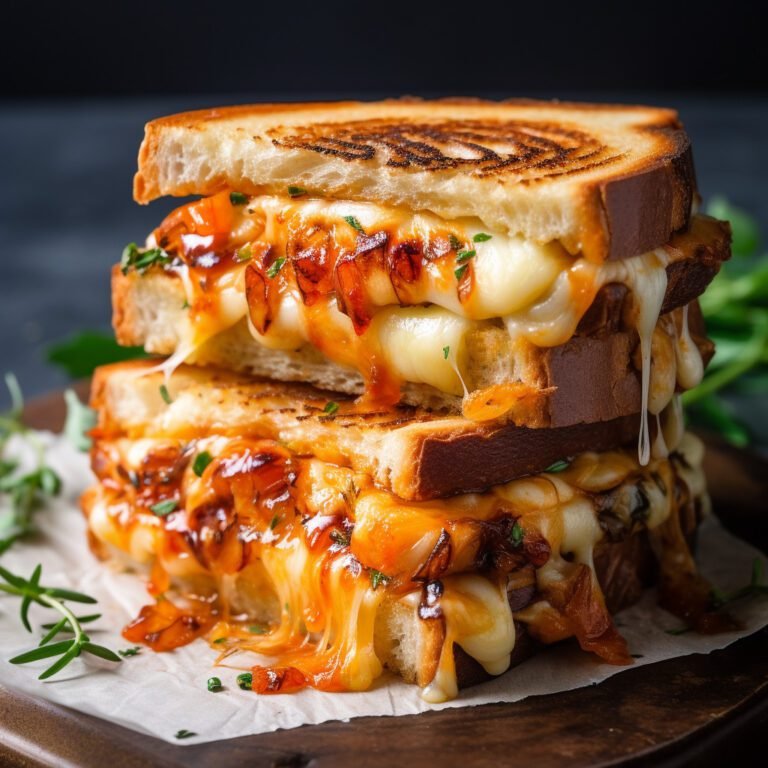 Kimchi Grilled Cheese: A Delicious Fusion of Spicy and Creamy