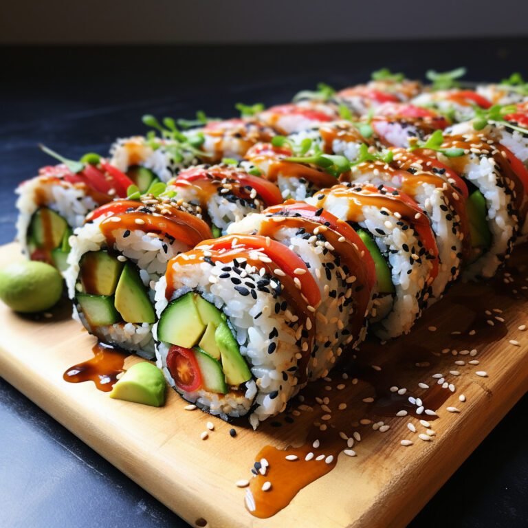 Mediterranean Sushi Rolls Recipe