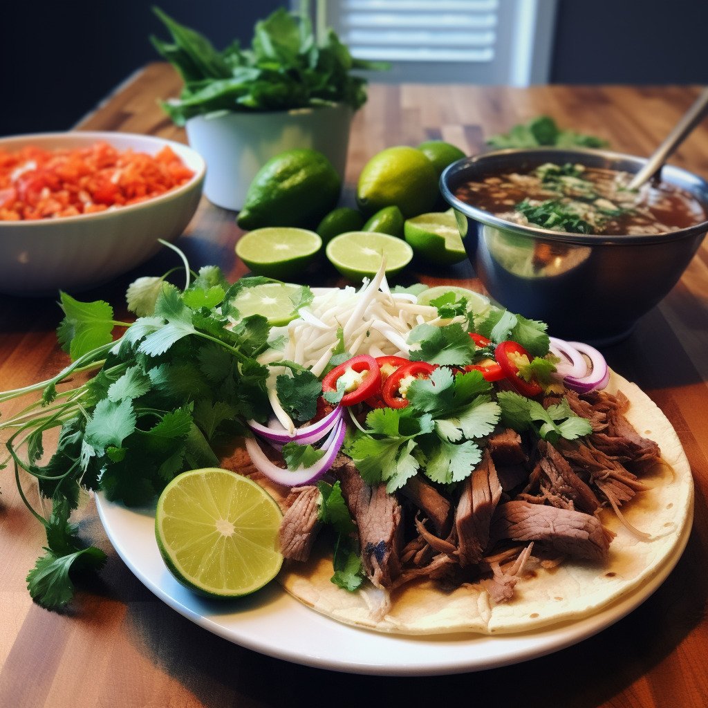 Pho Tacos A Delicious Vietnamese Mexican Fusion