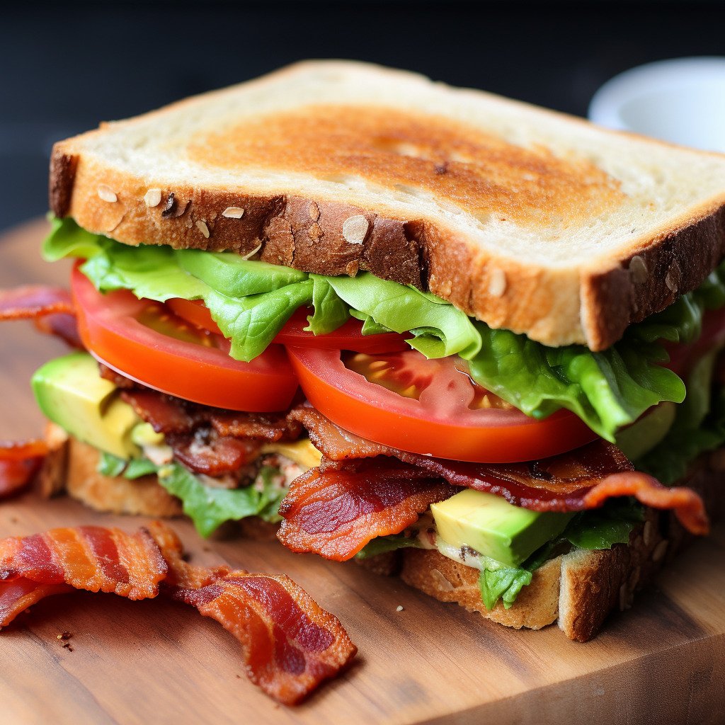 The Best BLTA Bacon Lettuce Tomato Avocado Sandwich