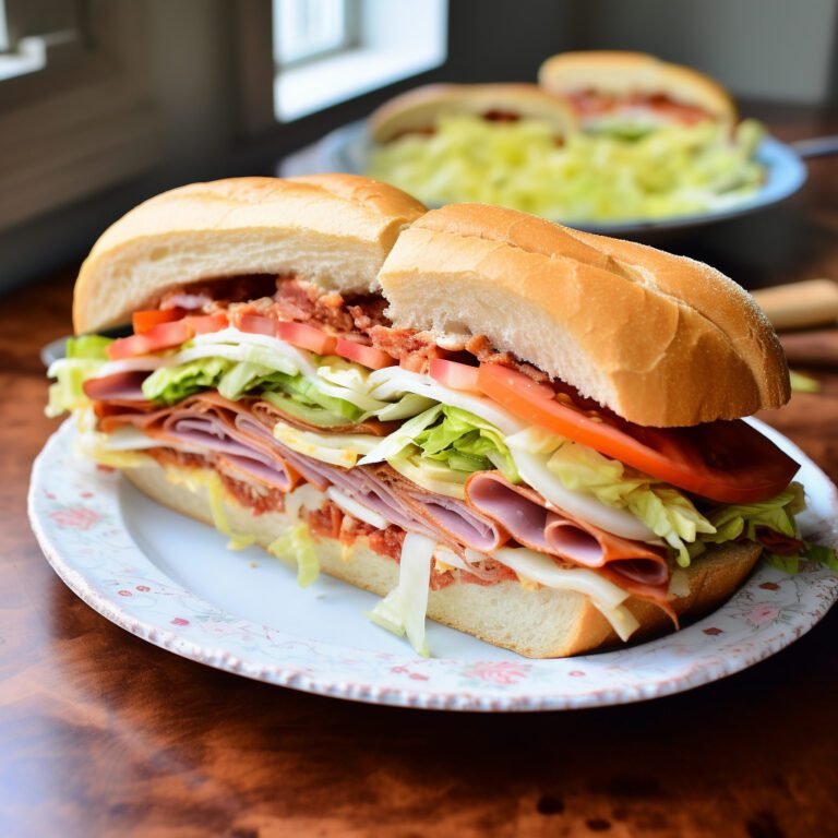 The Best Italian Submarine Sandwich Recipe Ever!
