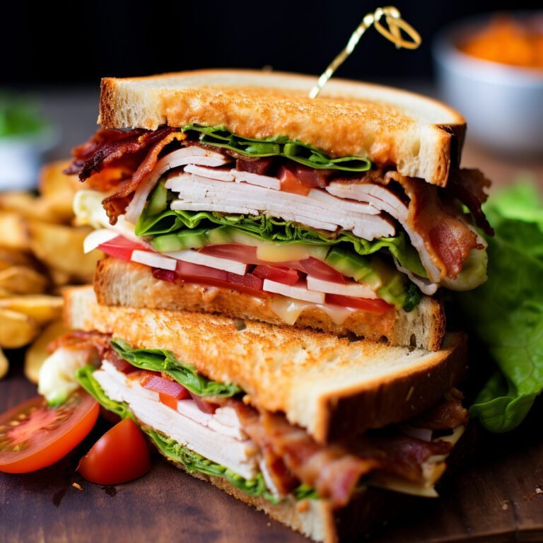The Perfect Turkey Club Sandwich