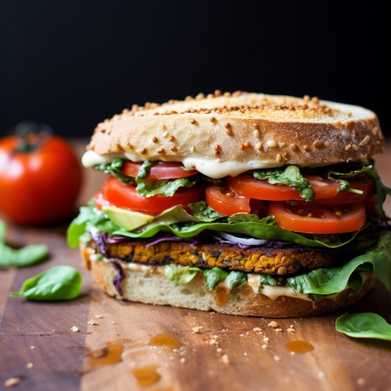 Veggie Burger Sandwich Recipe