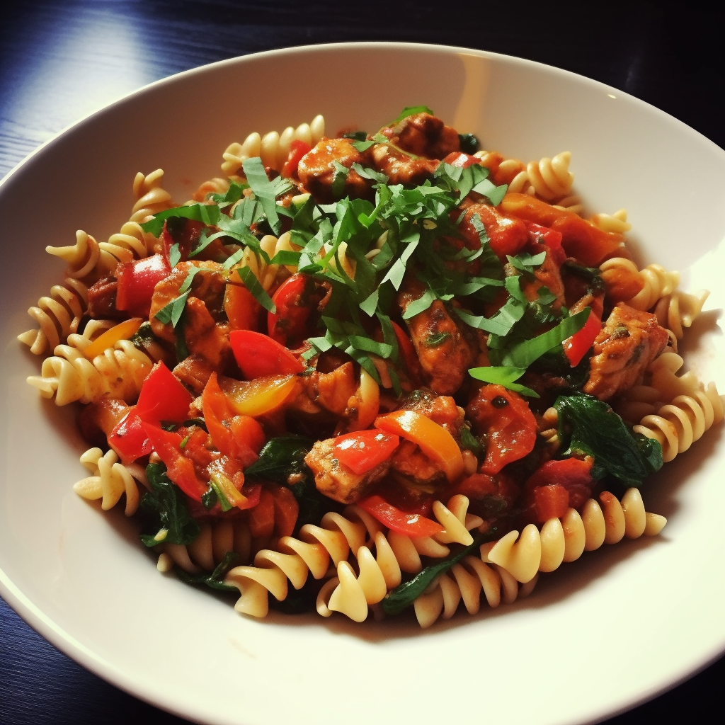 21 Day Fix: The Ultimate Spinach and Mushroom Pasta Recipe