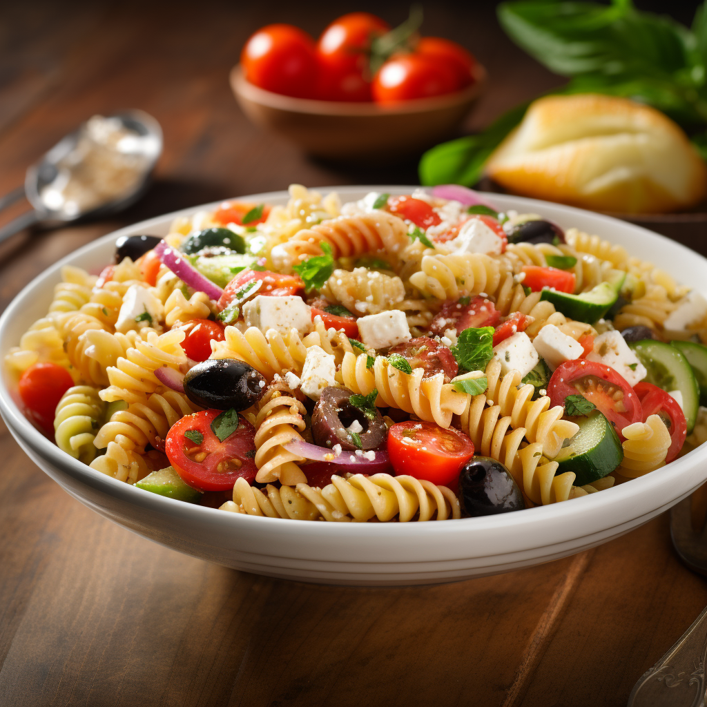 Easy and Delicious Sam’s Club Mediterranean Pasta Salad Recipe