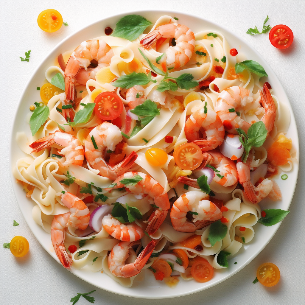 Seafood Salad Recipe with Pasta