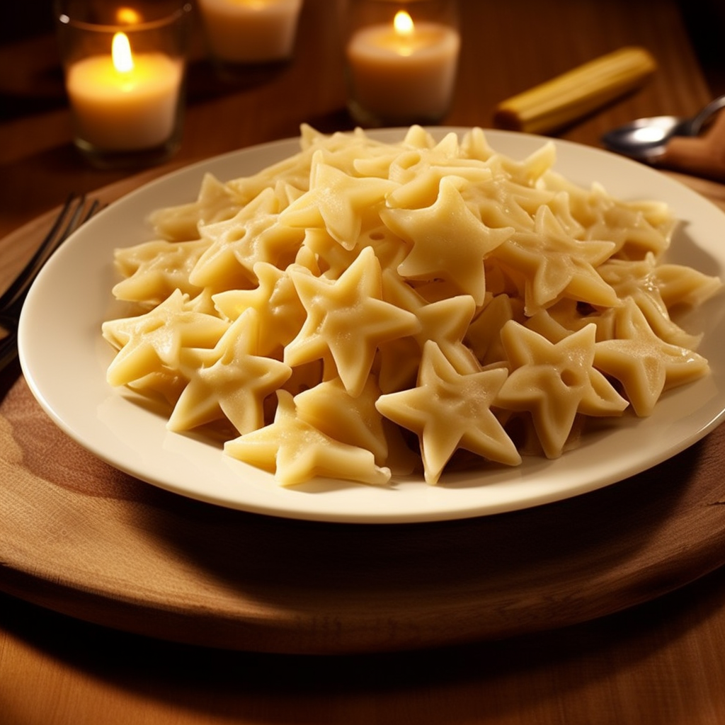 A Tasty Star-Shaped Pasta Recipe