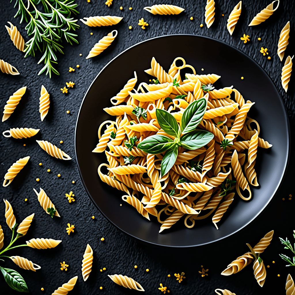 “Discover the Tantalizing Flavors of Homemade Herb Pasta”