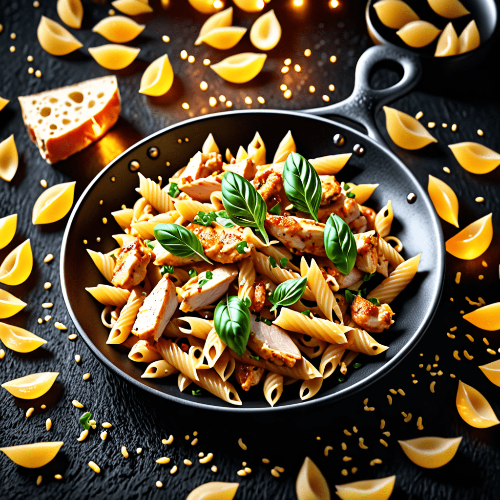 “Create a Deliciously Cheesy Chicken Pasta Masterpiece”