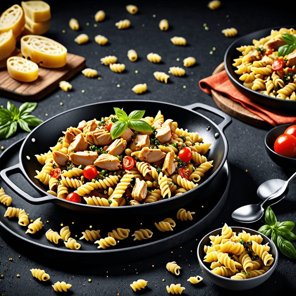 Embrace Island Flavor with this Rasta Pasta and Chicken Delight