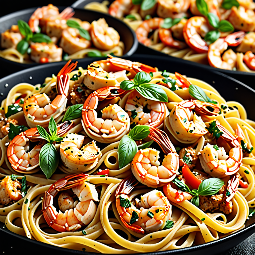 “Scrumptious Cajun Chicken and Shrimp Pasta Recipe: A Flavorful Southern Delight”