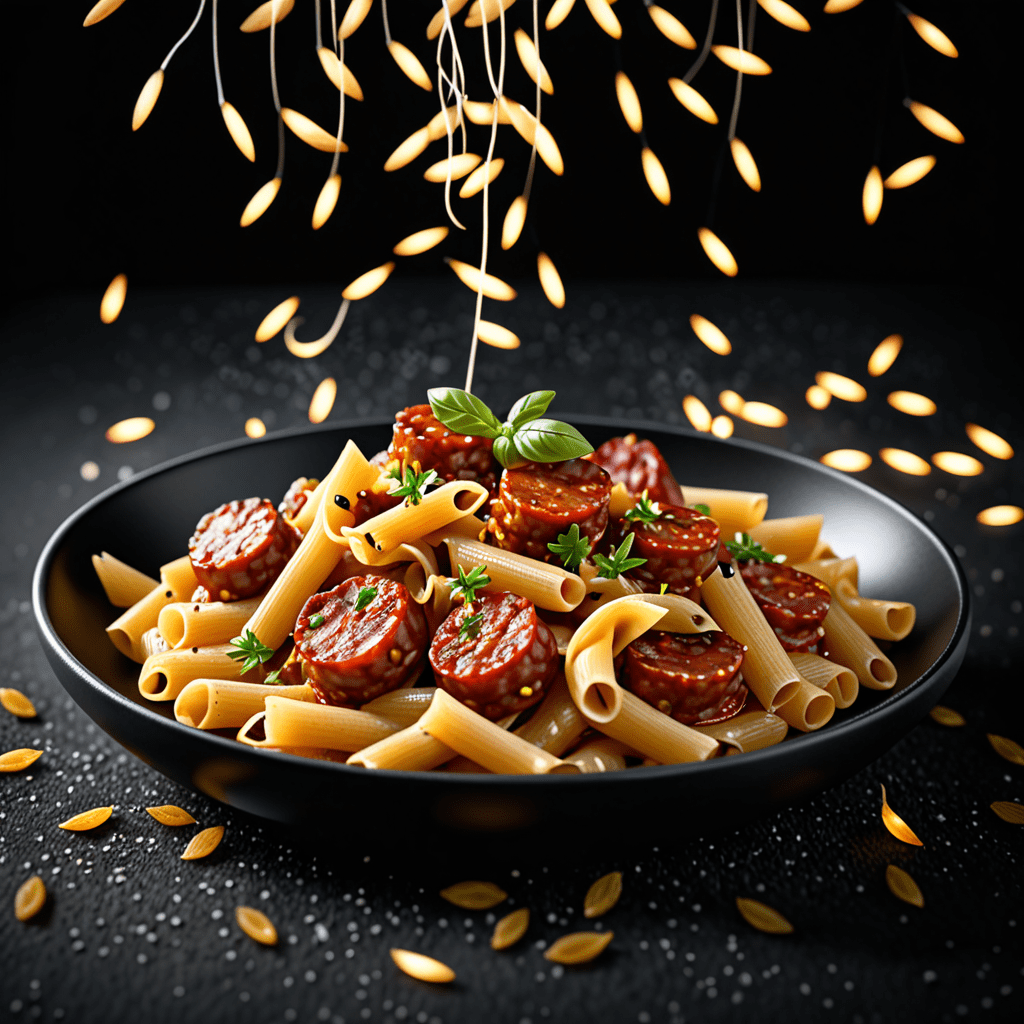 “Sensational Chorizo and Pasta Delight: A Mouthwatering Recipe to Spice Up Your Dinner”