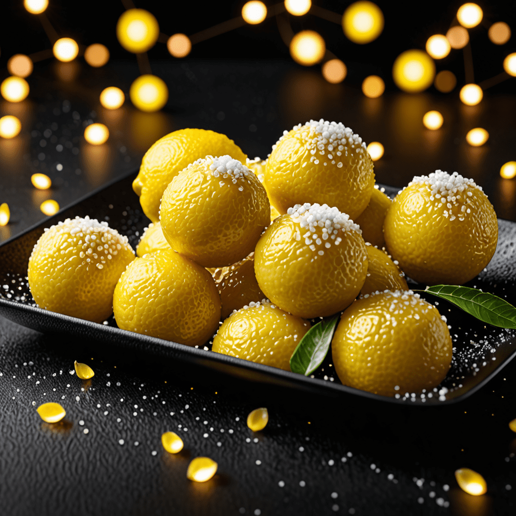 Deliciously Tangy Lemon Balls: A Zesty Citrus Dessert Delight