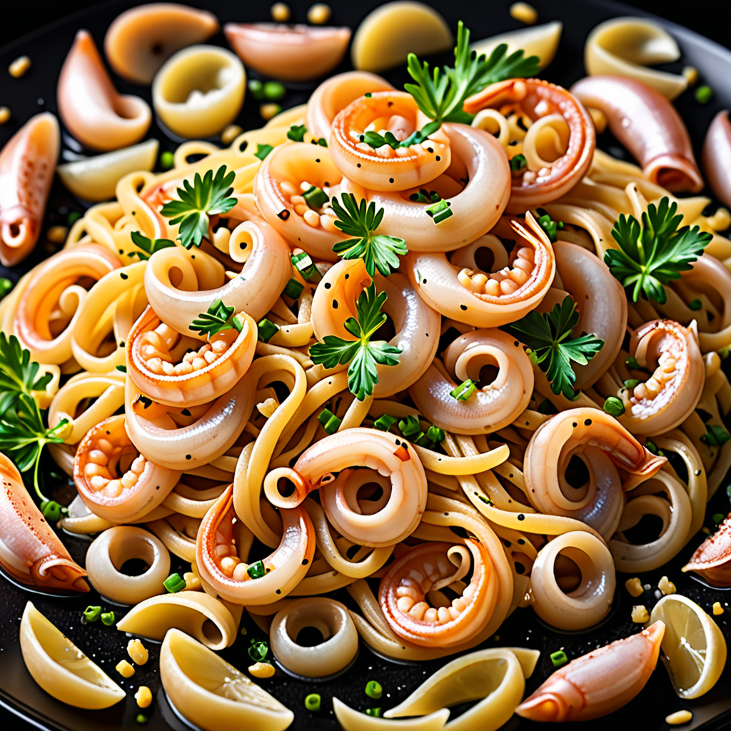 Whisk Up a Delectable Squid Pasta on Your Dinner Plate