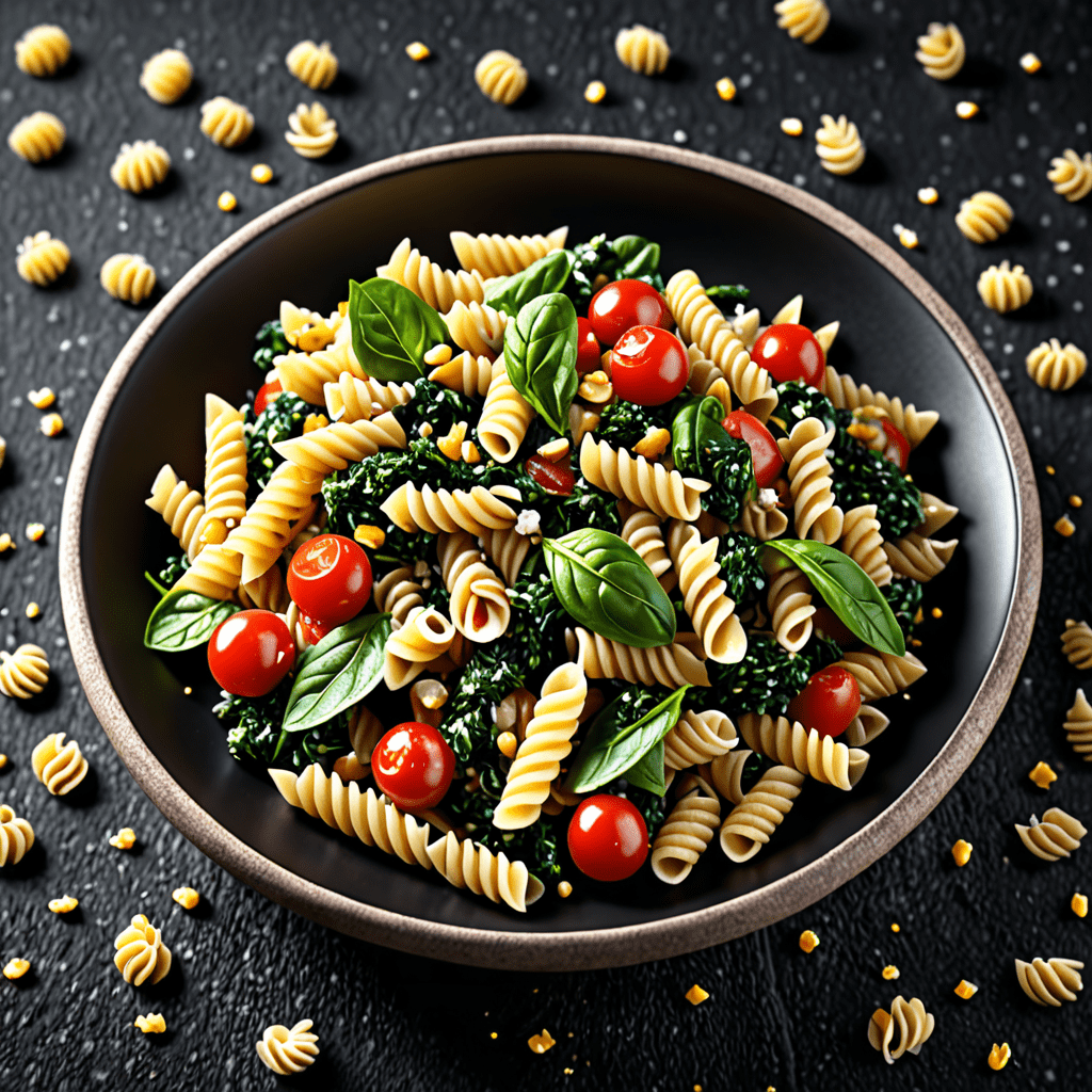 Try this Fresh and Zesty Spinach Pasta Salad Recipe