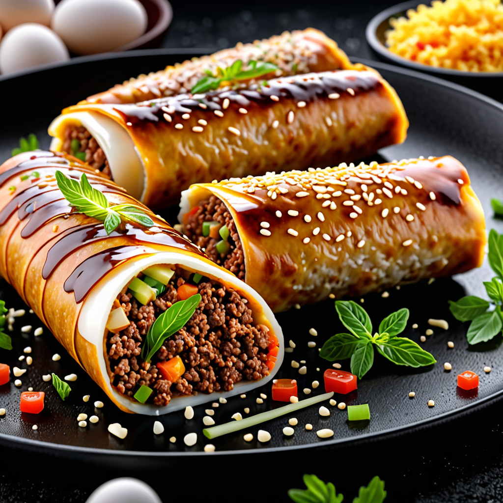 Savory Ground Beef Egg Roll Recipe: a Flavorful Twist on a Chinese Classic