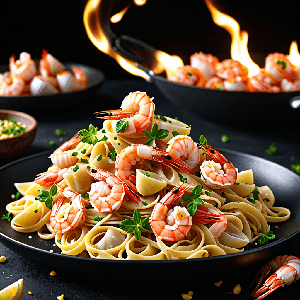 Savor the Delightful Flavors of Shrimp and Shell Pasta Dish