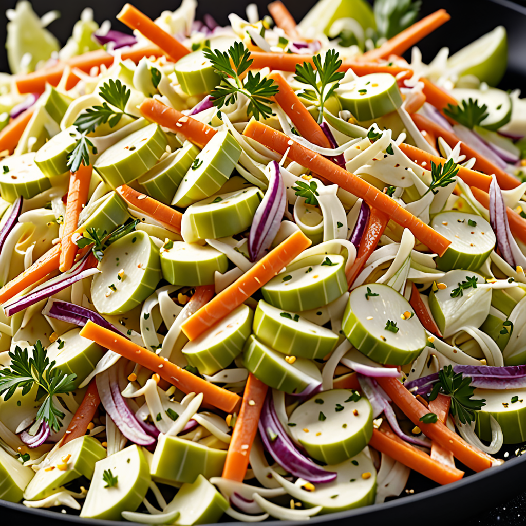 “Cook Up a Fresh and Tangy Coleslaw Delight with This Canes Recipe”