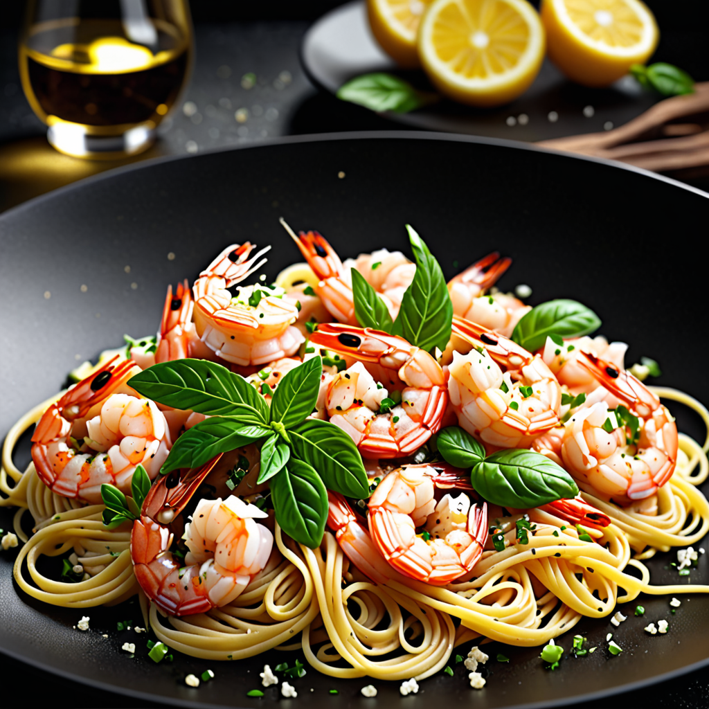 “Delicious Shrimp Scampi Pasta Recipe Minus the Wine: A Flavorful Twist!”