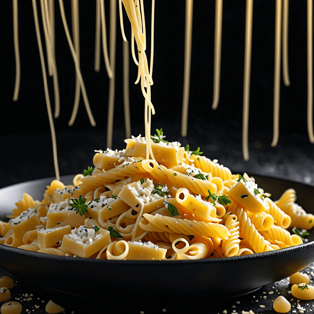 “Indulge in the Ultimate Four Cheese Pasta Goodness”