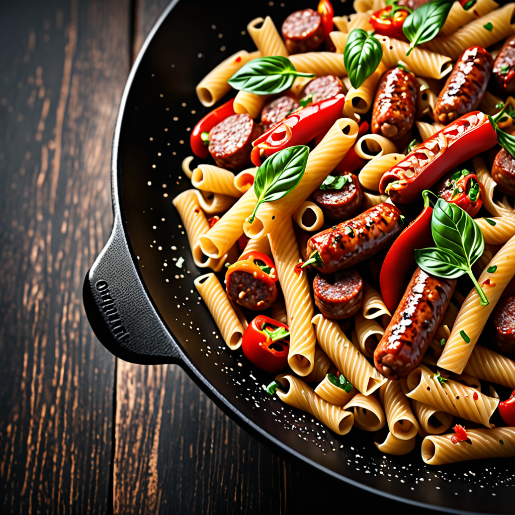 Savor the Flavor: Mouthwatering Sausage and Peppers Pasta Recipe