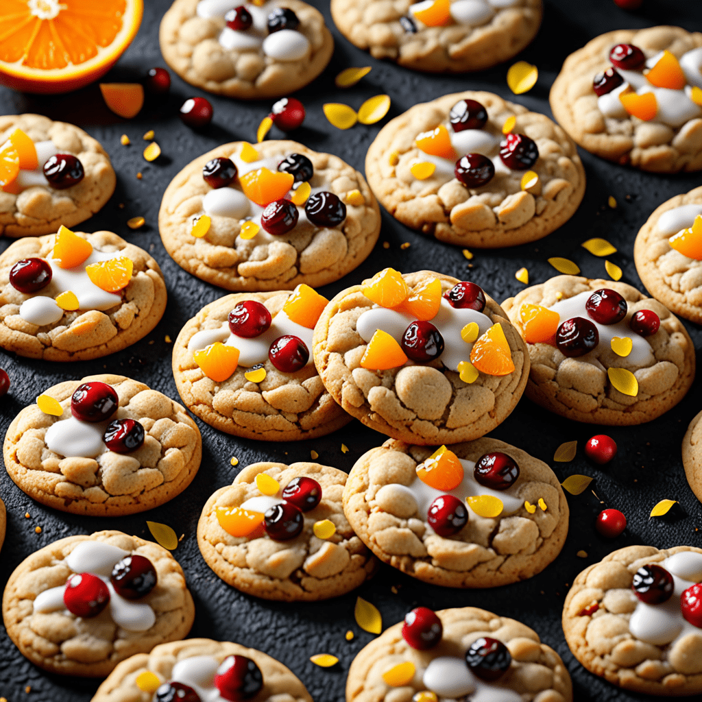 Tantalizing and Tangy Cranberry Orange Cookie Delight