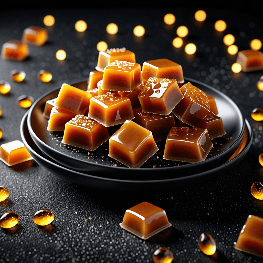 Indulge in the Delightful Creation of Homemade Caramel Hard Candy