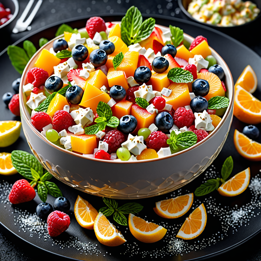 Whip Up a Fruity and Irresistible Ambrosia Salad with Fruit Cocktail!