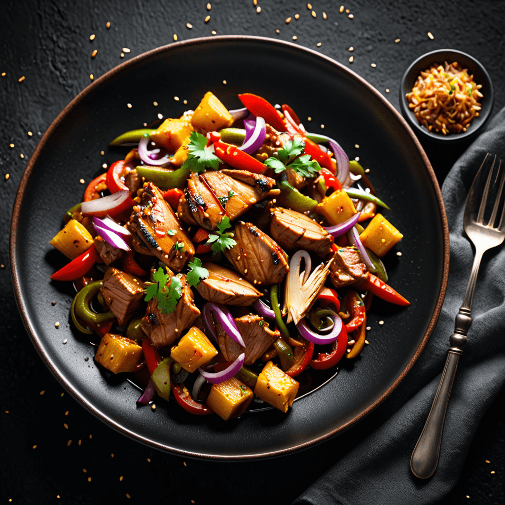 Sizzle Up Your Taste Buds with This Irresistible Pollo Saltado Delight