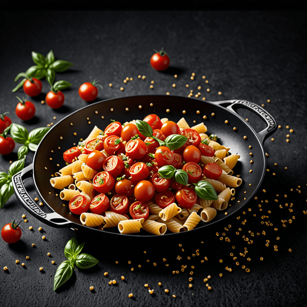 Indulgent Pasta Delight: Savory Diced Tomatoes Recipe