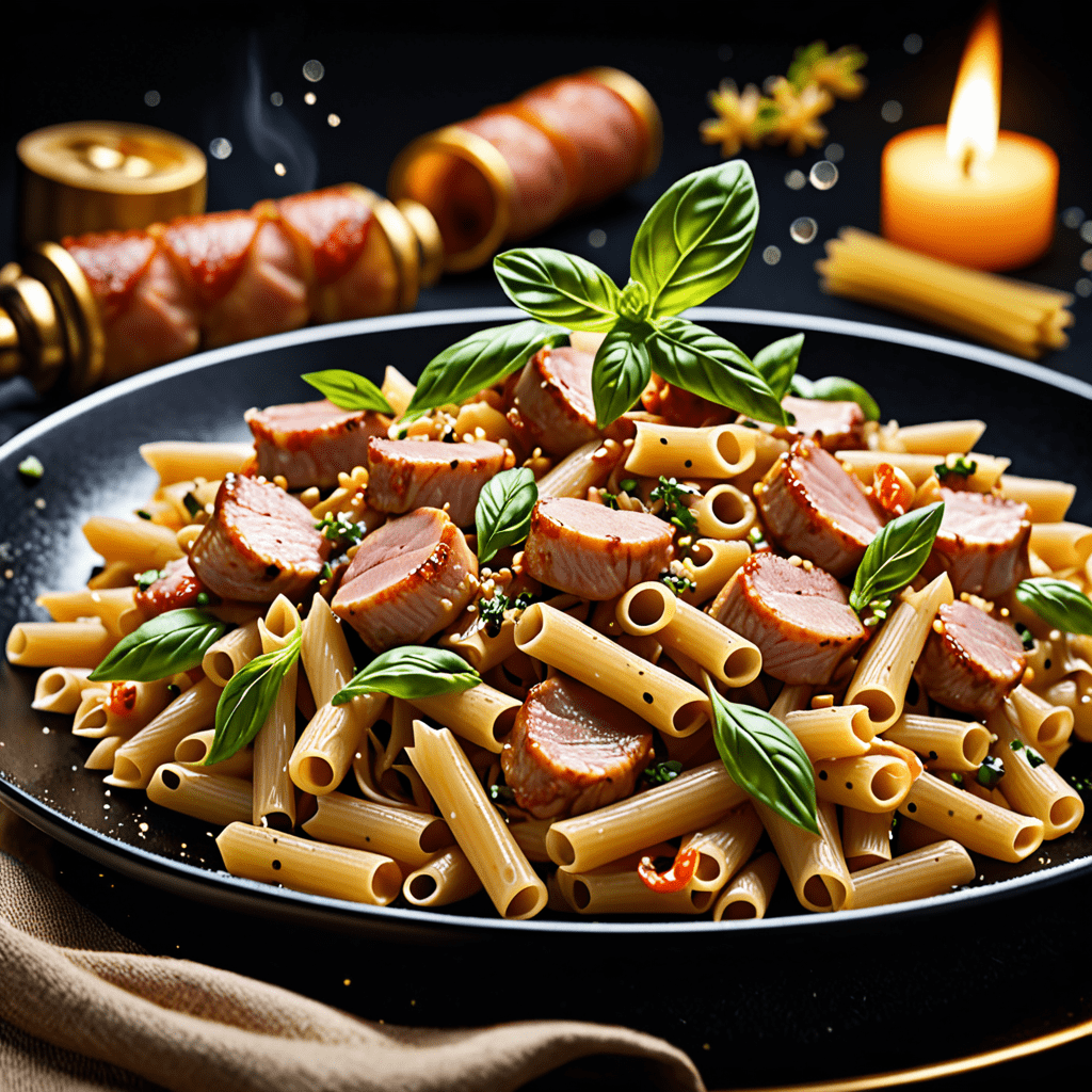 “Savory Pork Pasta Delight: A Delicious Twist on a Classic Recipe”