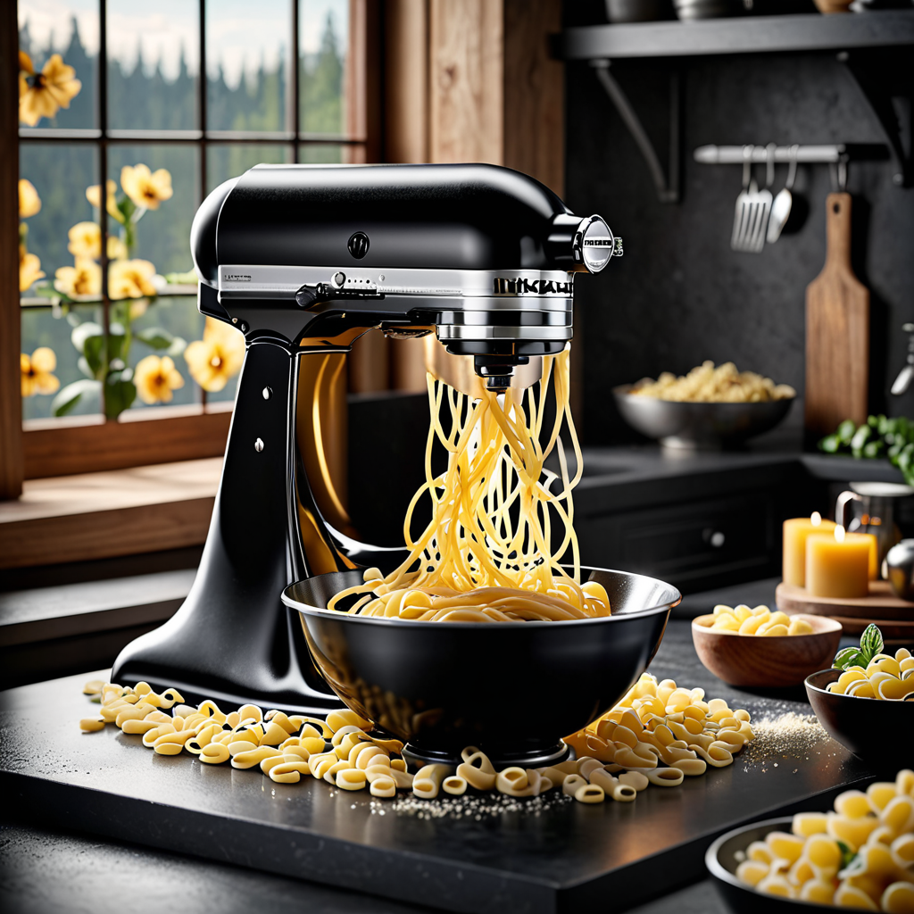 Whip up Delicious Homemade Pasta with Your KitchenAid Mixer