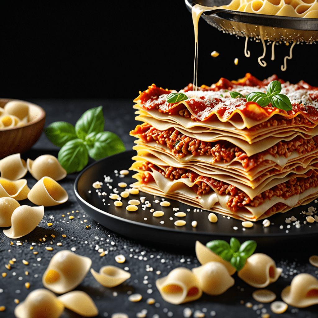 “A Delicious Homemade Fresh Pasta Lasagna Recipe for Your Next Dinner Party”